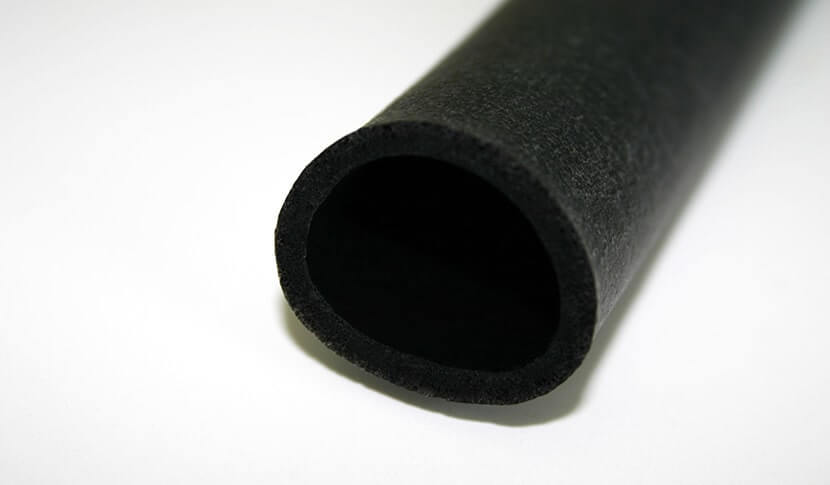 Tubo in silicone nero - 150 cm